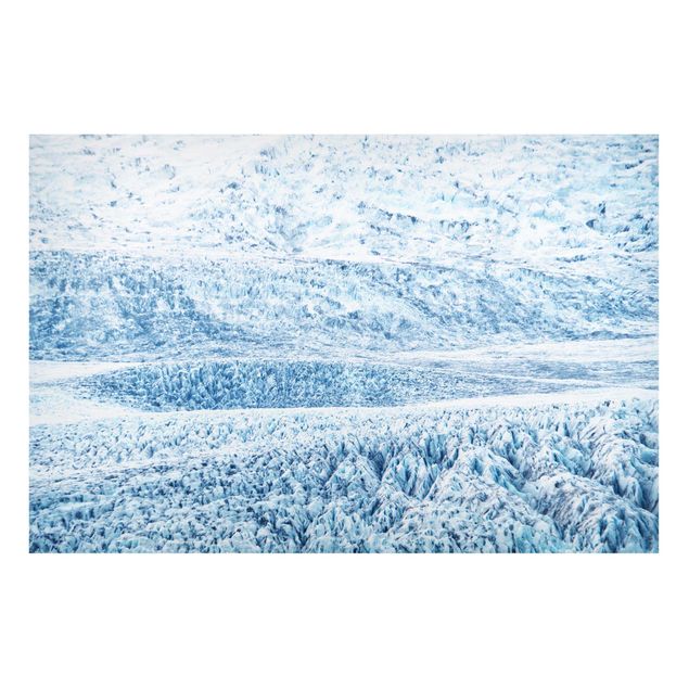 Cuadro con paisajes Icelandic Glacier Pattern