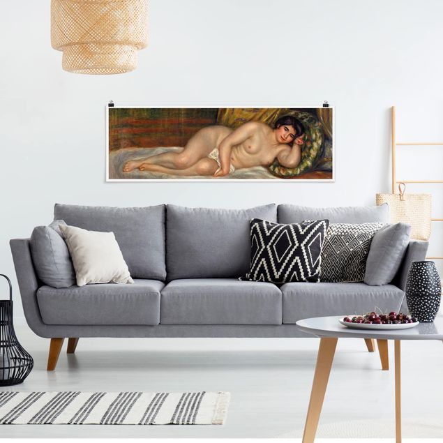 Cuadro del Impresionismo Auguste Renoir - Lying female Nude (Gabrielle)