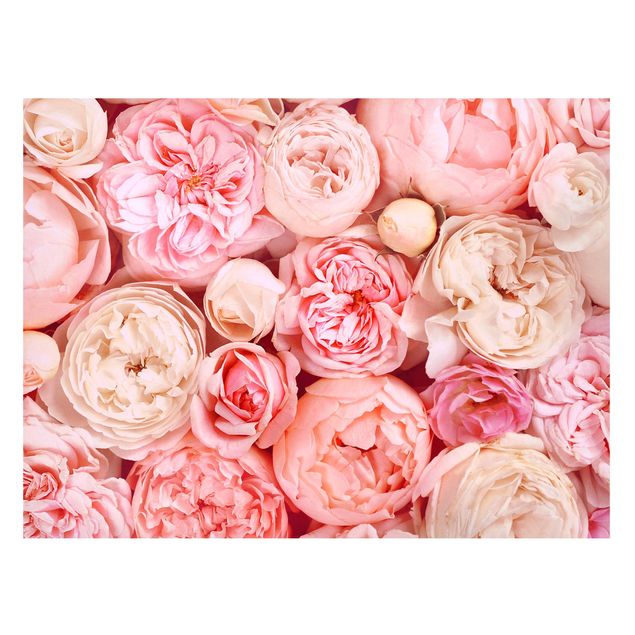 Tableros magnéticos flores Roses Rosé Coral Shabby