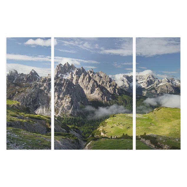 Lienzos paisajes naturales Italian Alps