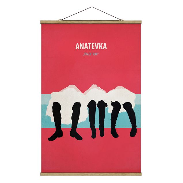 Cuadros modernos Film Poster Anatevka II