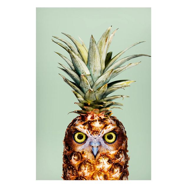 Decoración en la cocina Pineapple With Owl