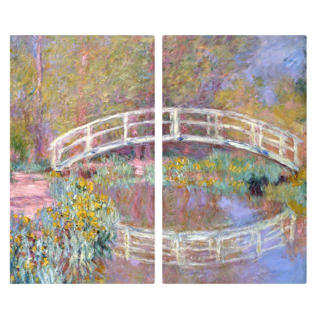 Cubre vitrocerámicas flores Claude Monet - Bridge Monet's Garden