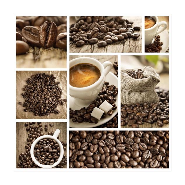 Alfombras comedor Coffee Collage