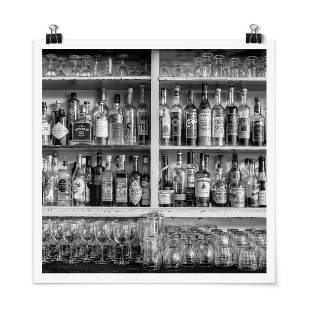 Cuadros modernos Bar Black & White