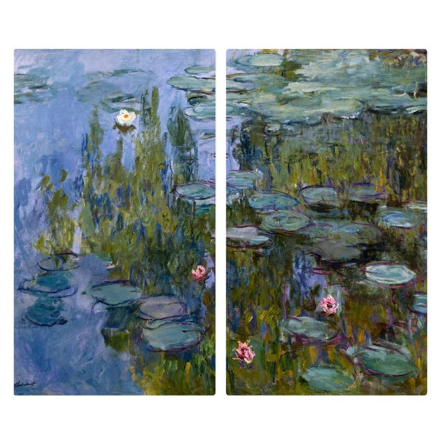 Cubre vitrocerámicas flores Claude Monet - Water Lilies (Nympheas)