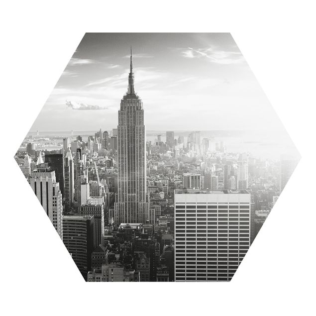 Cuadros a blanco y negro Manhattan Skyline