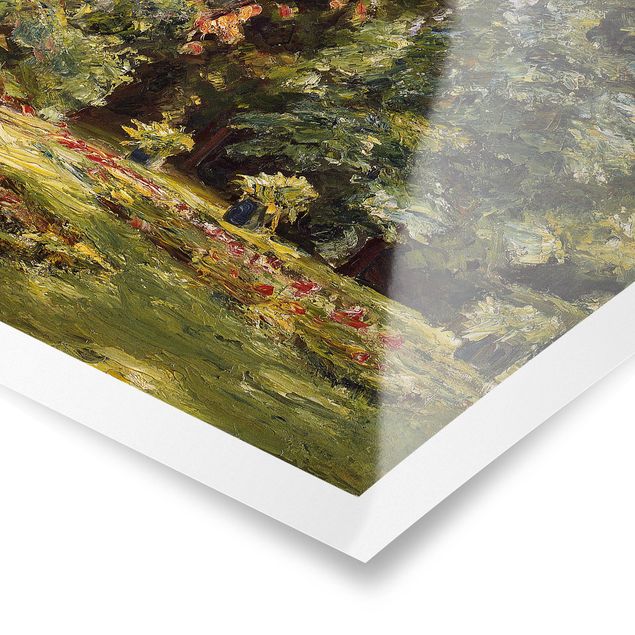 Cuadro con paisajes Max Liebermann - Flower Terrace Wannseegarten