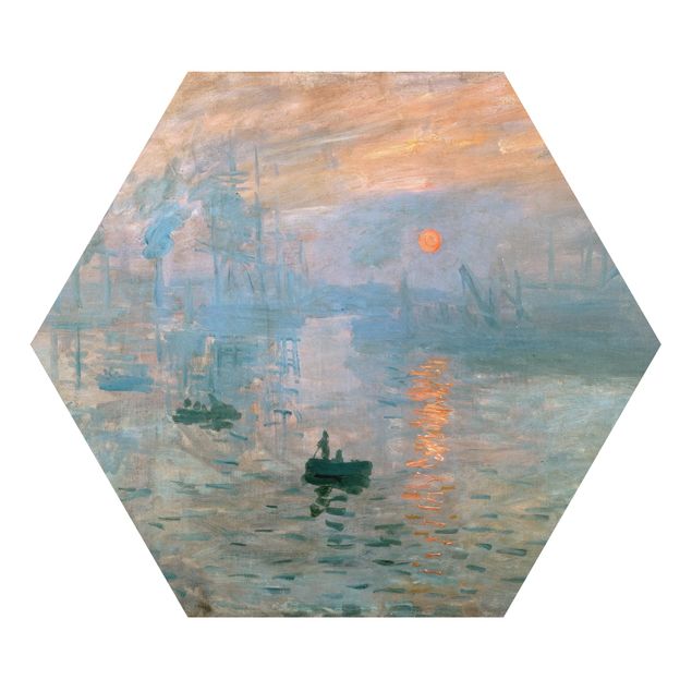 Cuadros de paisajes naturales  Claude Monet - Impression (Sunrise)