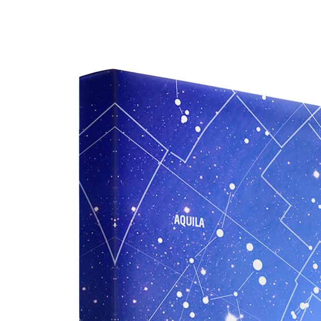 Lienzos decorativos Stelar Constellation Star Chart