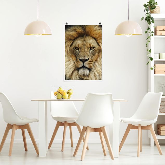 Póster animales Wisdom Of Lion