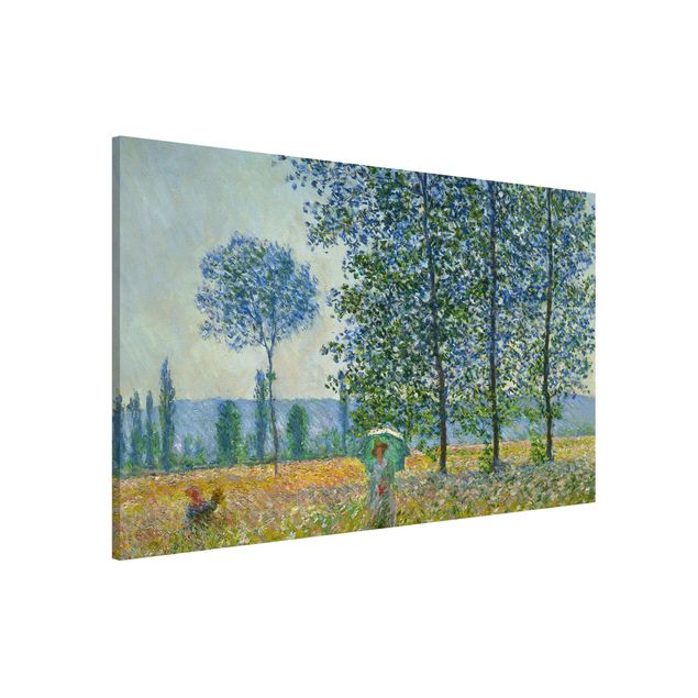 Cuadros Impresionismo Claude Monet - Fields In Spring