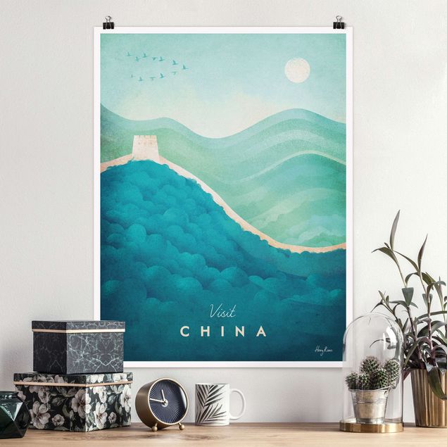 Decoración de cocinas Travel Poster - China