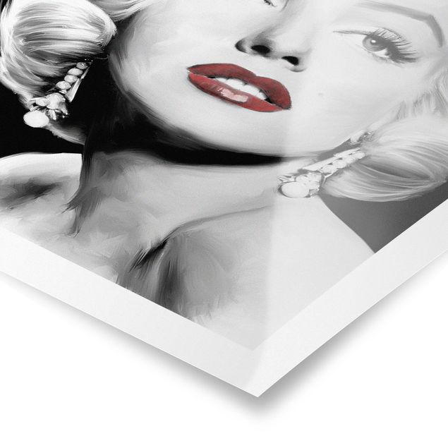 Cuadros Marilyn With Earrings