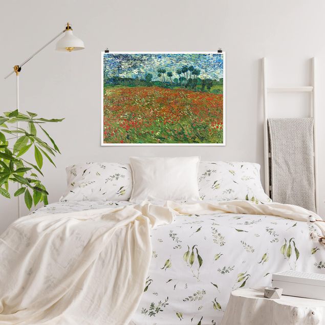 Decoración de cocinas Vincent Van Gogh - Poppy Field