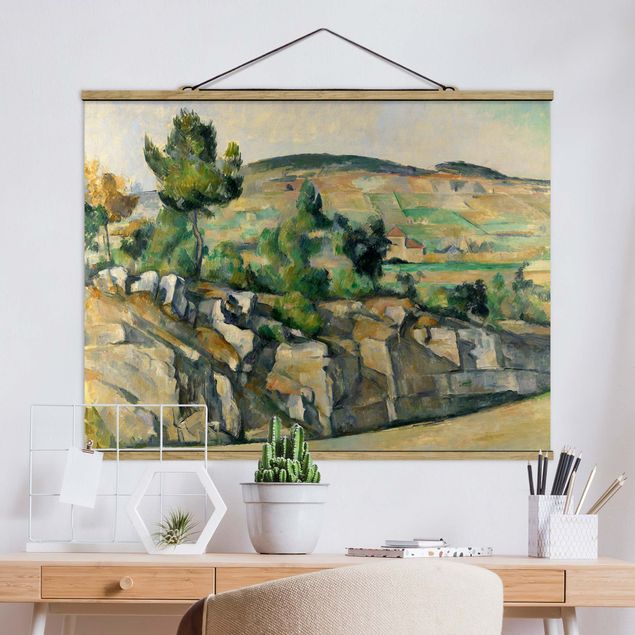 Decoración en la cocina Paul Cézanne - Hillside In Provence