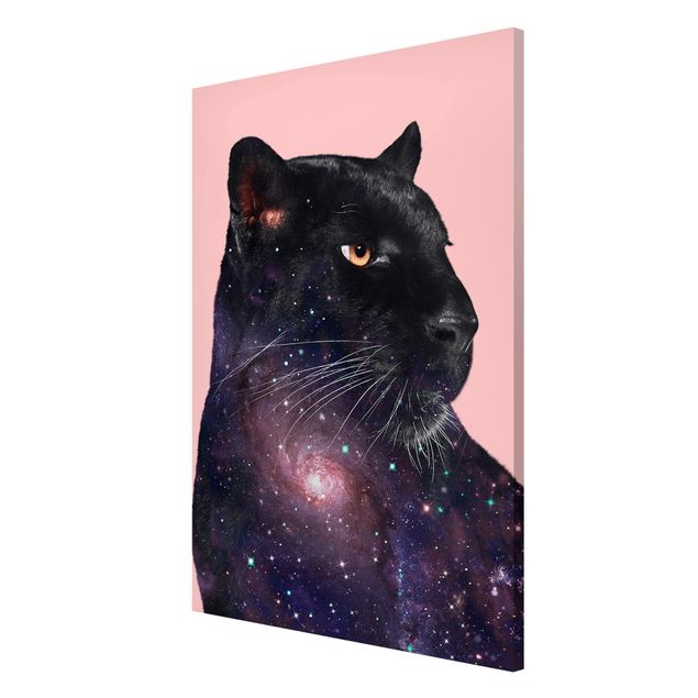Tableros magnéticos animales Panther With Galaxy