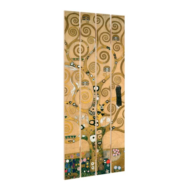 Cuadros de madera paisajes Gustav Klimt - The Tree of Life