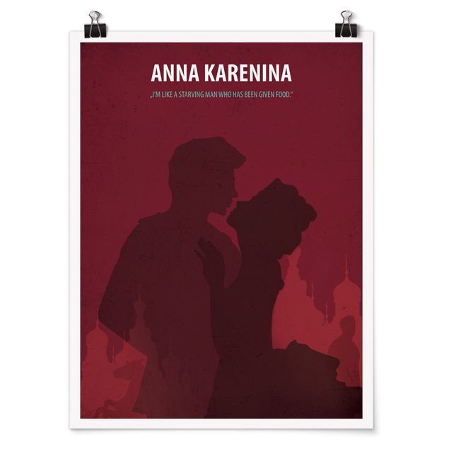 Reproducciónes de cuadros Film Poster Anna Karenina
