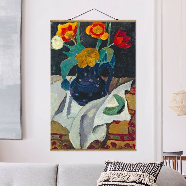 Cuadros Expresionismo Paula Modersohn-Becker - Still Life with Tulips