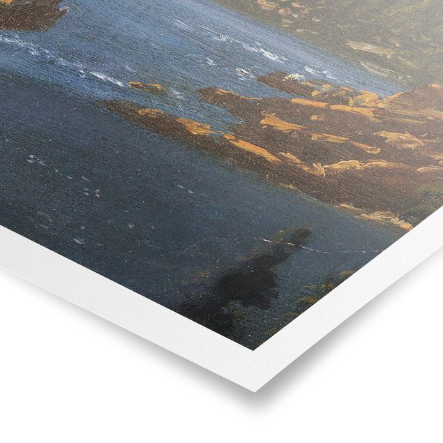 Cuadro con paisajes Albert Bierstadt - California Coast