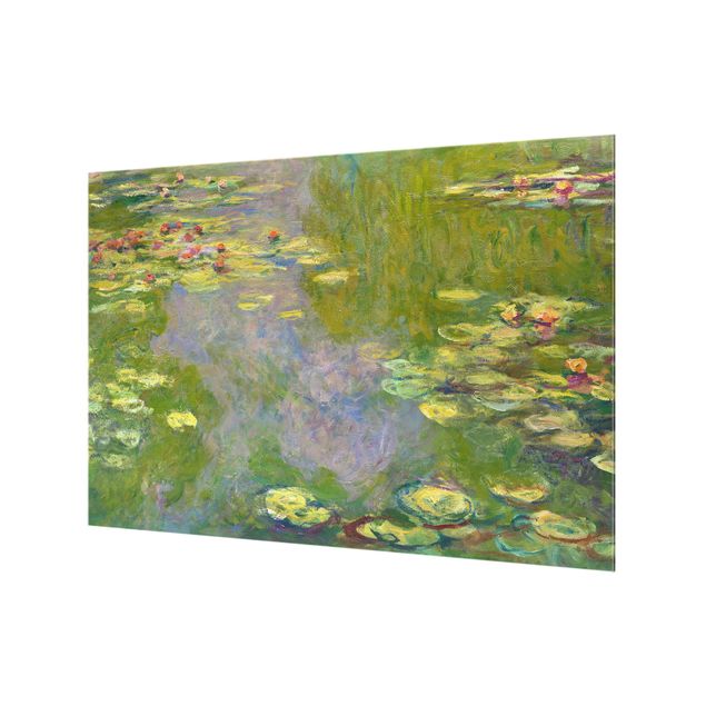 Panel antisalpicaduras cocina flores Claude Monet - Green Water Lilies