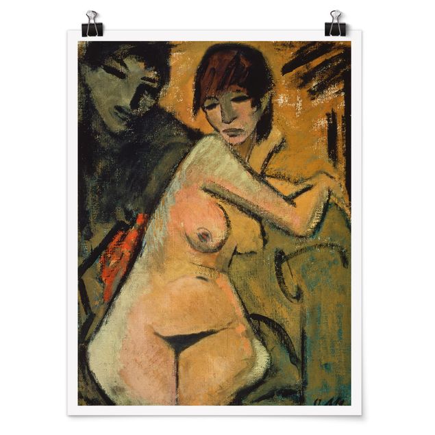 Estilos artísticos Otto Mueller - Lovers