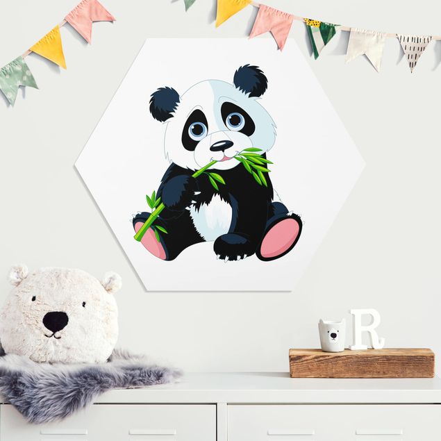 Decoración habitación infantil Nibbling Panda