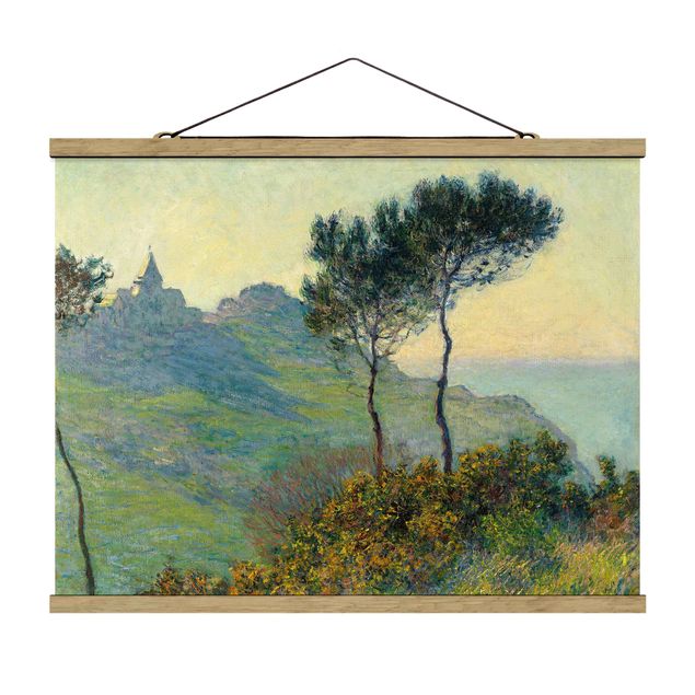 Estilos artísticos Claude Monet - The Church Of Varengeville At Evening Sun