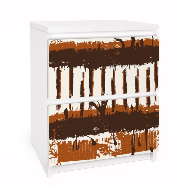 Láminas adhesivas patrones Billy Bookshelf – Ethno Strips