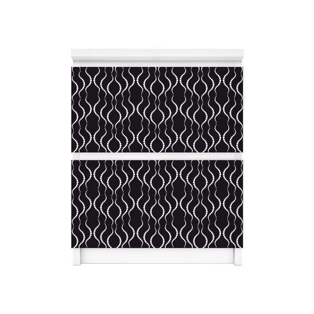 Láminas adhesivas patrones Dot Pattern In Black