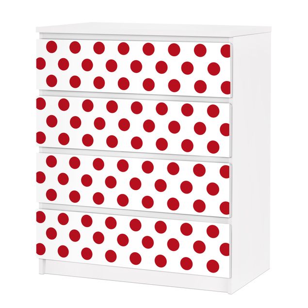 papel-adhesivo-para-muebles No.DS92 Dot Design Girly White