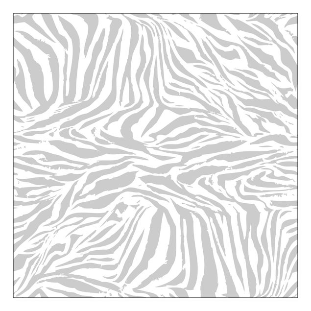 Papel para forrar muebles Zebra Design Light Grey Stripe Pattern