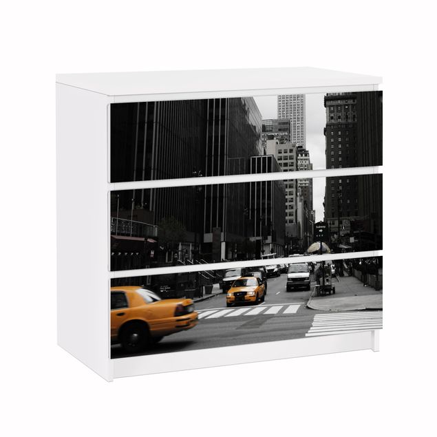 Láminas adhesivas en blanco y negro Empire State Building