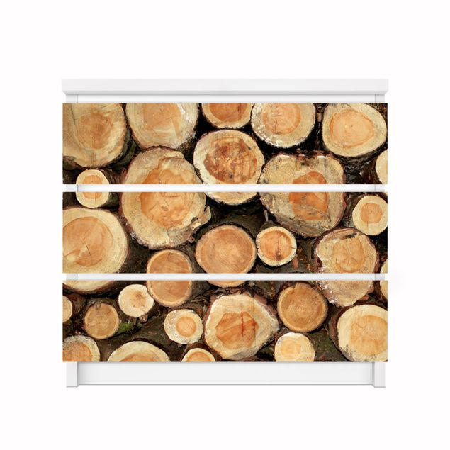 Láminas adhesivas efecto madera No.YK18 Tree Trunks