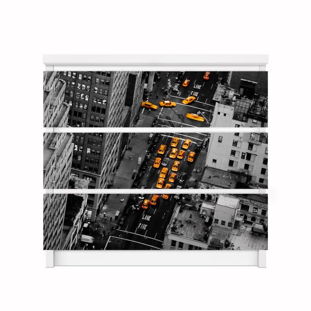 Láminas adhesivas Taxi Lights Manhattan