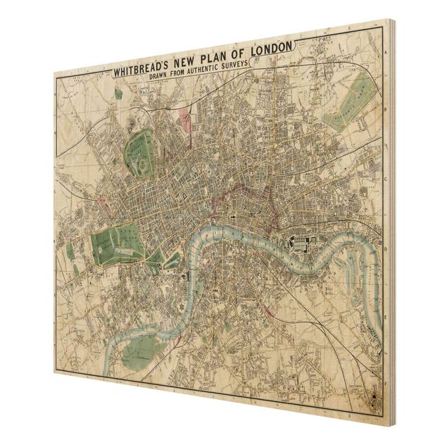 Cuadros Vintage Map London