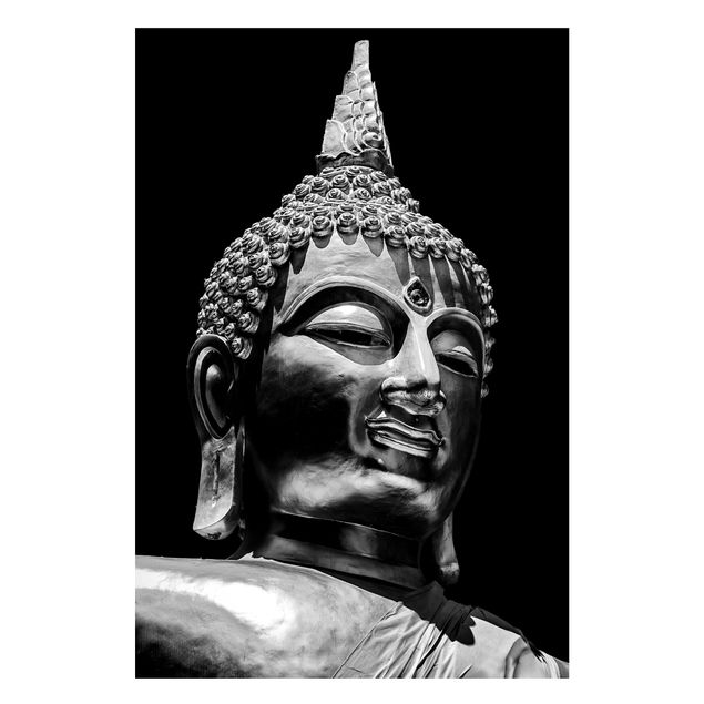 Cuadros famosos Buddha Statue Face