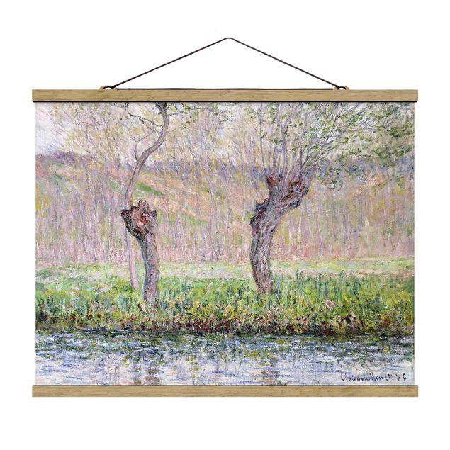 Estilos artísticos Claude Monet - Willow Trees Spring