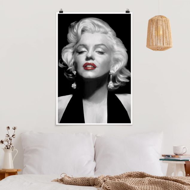 Decoración cocina Marilyn With Red Lips