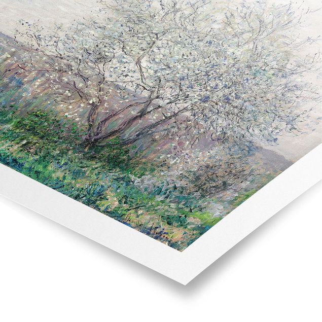 Cuadros de árboles Claude Monet - Spring in Vétheuil
