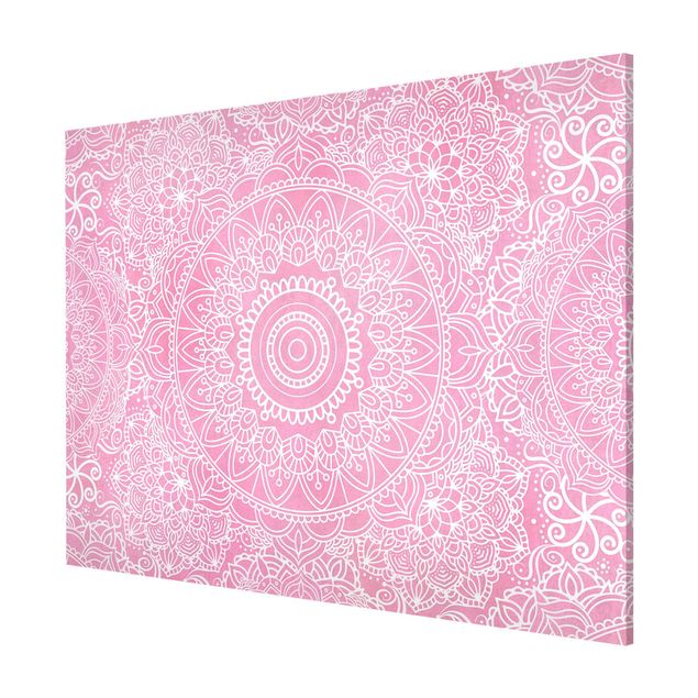Cuadros mandalas Pattern Mandala Light Pink