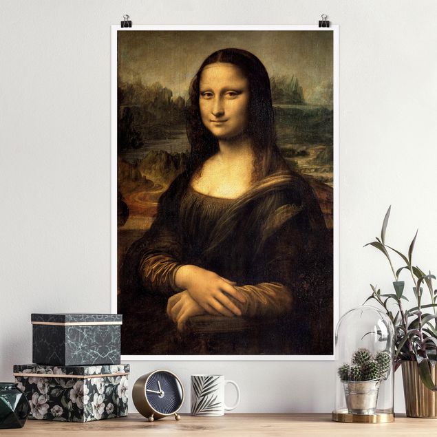 Barroco cuadro Leonardo da Vinci - Mona Lisa