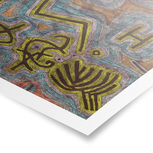 Láminas abstractas Paul Klee - Catharsis