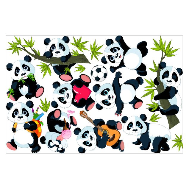 Láminas de vinilo Panda Bear Mega Set