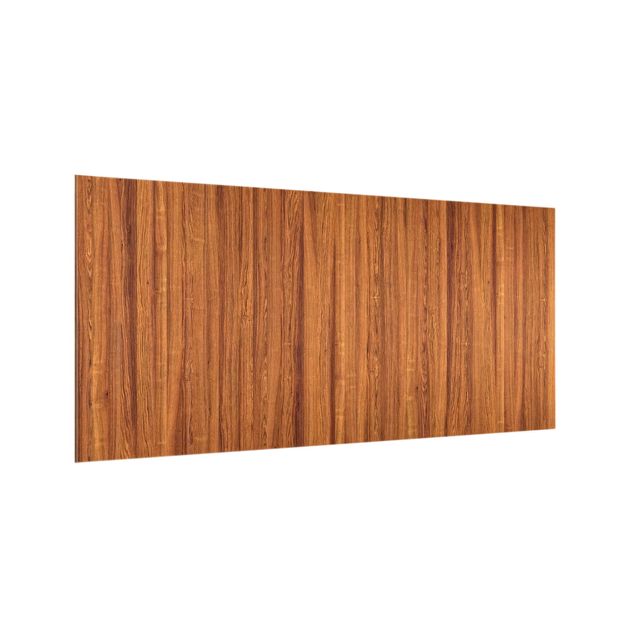 Panel antisalpicaduras cocina efecto madera Freijo