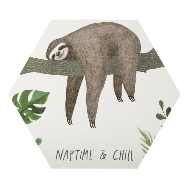 Cuadros decorativos Sloth Sayings - Chill