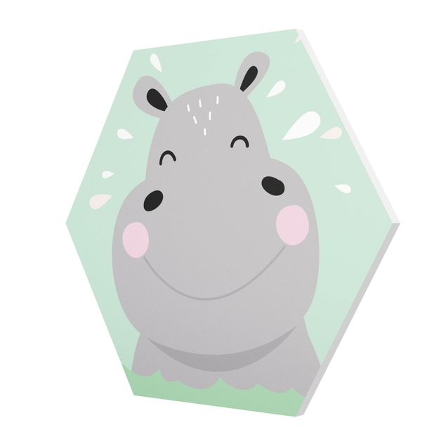 Cuadros The Happiest Hippo