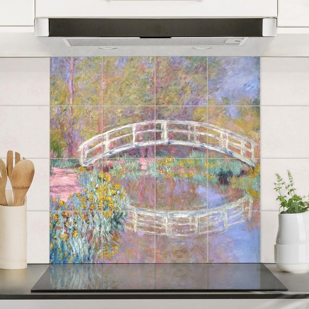 Decoración de cocinas Claude Monet - Bridge Monet's Garden