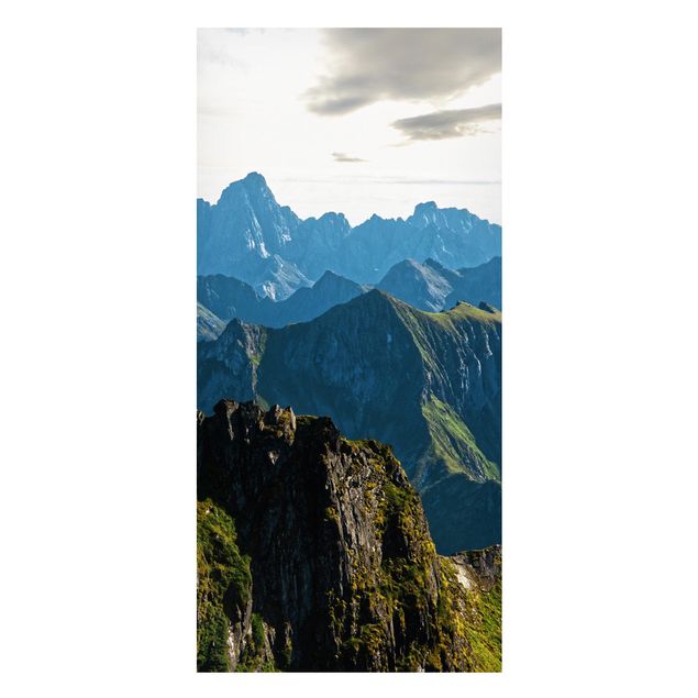 Cuadros de paisajes de montañas Mountains On The Lofoten